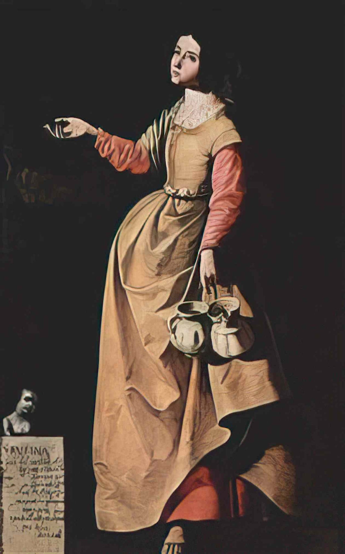 Francisco de Zurbaran st rufina of seville 1640 Art A4 Photo Print