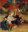 Francke Maitre c1380 1440 Adoration of the Infant A4 Photo Print