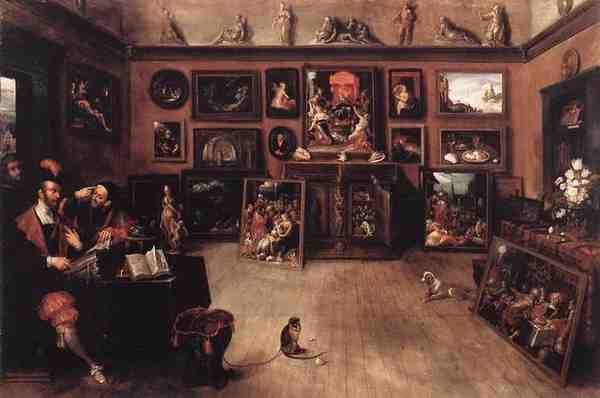 Francken Frans Ii An Antique Dealers Gallery A4 Photo Print