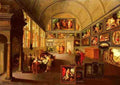 Francken Frans The Interior Of A Picture Gallery A4 Photo Print