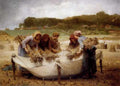 Francois Laugee Desire The Poppy Harvest A4 Photo Print
