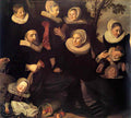 Frans Hals family group in a landscape 1 Art A4 Photo Print