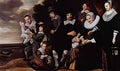 Frans Hals family group in a landscape 2 Art A4 Photo Print
