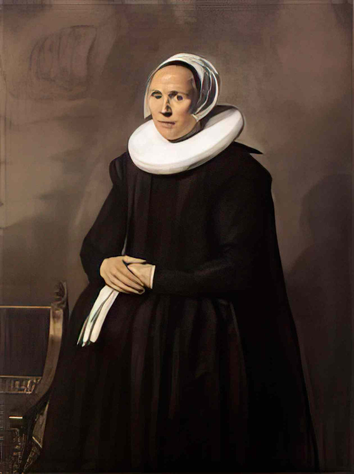 Frans Hals feyntje van steenkiste Art A4 Photo Print