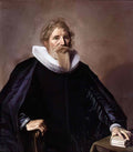 Frans Hals portrait of a man 1633 Art A4 Photo Print