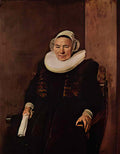 Frans Hals portrait of an unknown woman 1643 Art A4 Photo Print