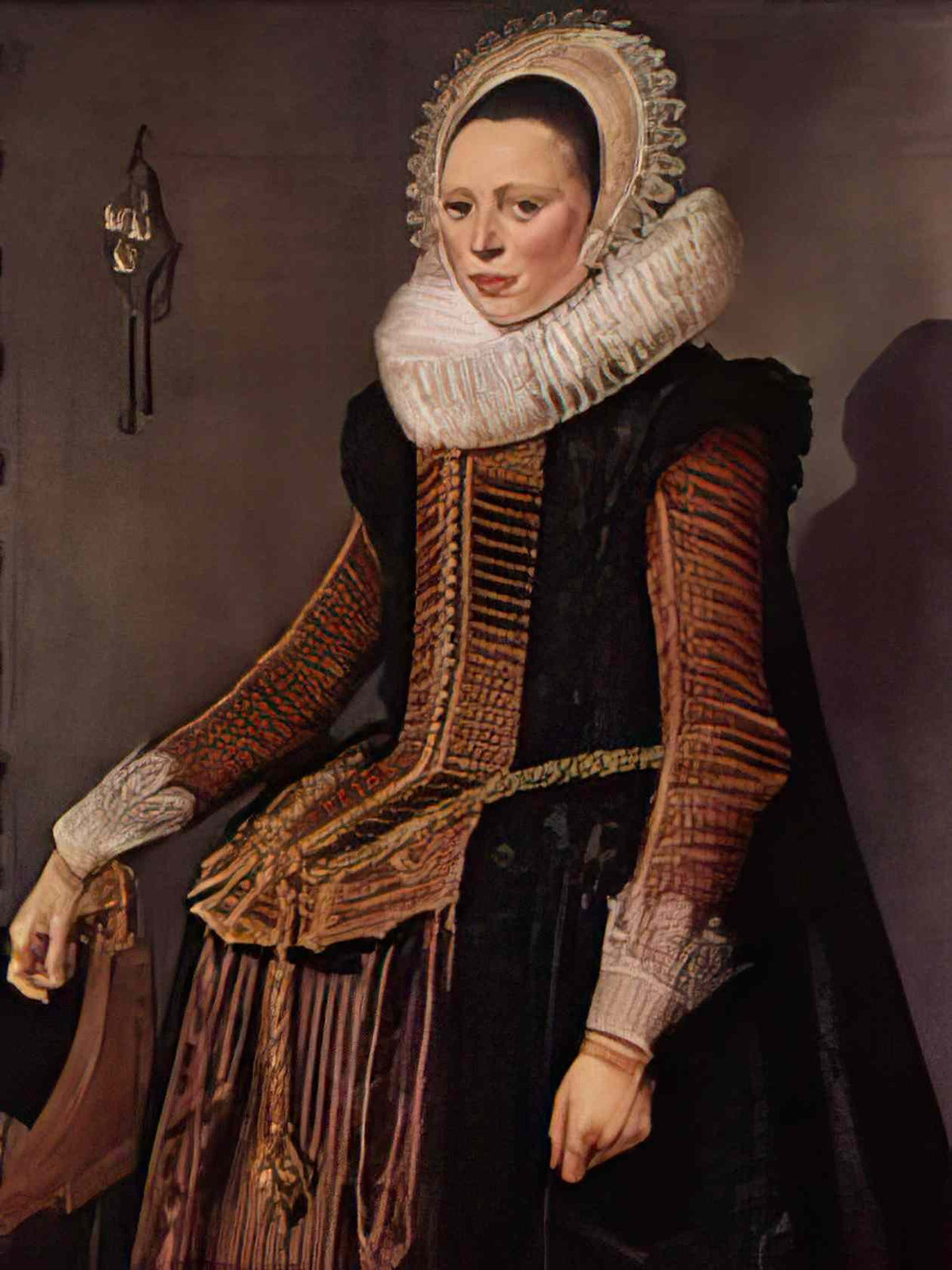 Frans Hals portrait of an unknown woman Art A4 Photo Print