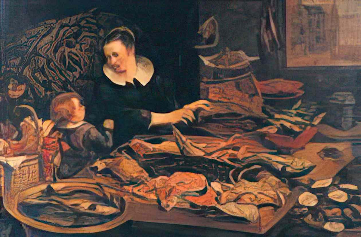 Frans Hals catharina hooft with her nurse Art A4 Photo Print