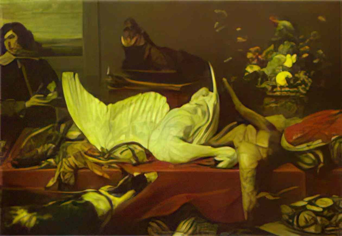 Frans Snyders still life of game and shellfish Art A4 Photo Print