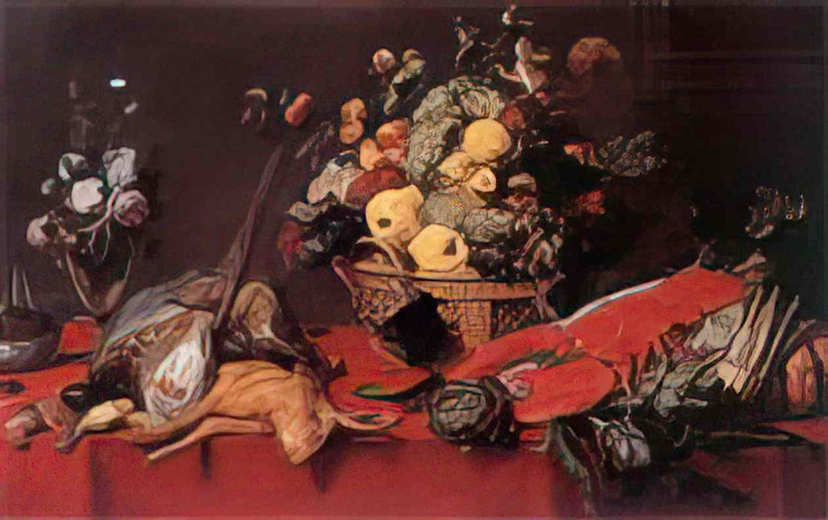 Frans Snyders still life with a basket of fruit Art A4 Photo Print
