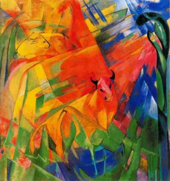 Franz Marc 12 A4 Photo Print