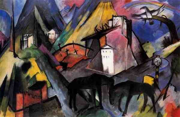 Franz Marc 50 A4 Photo Print