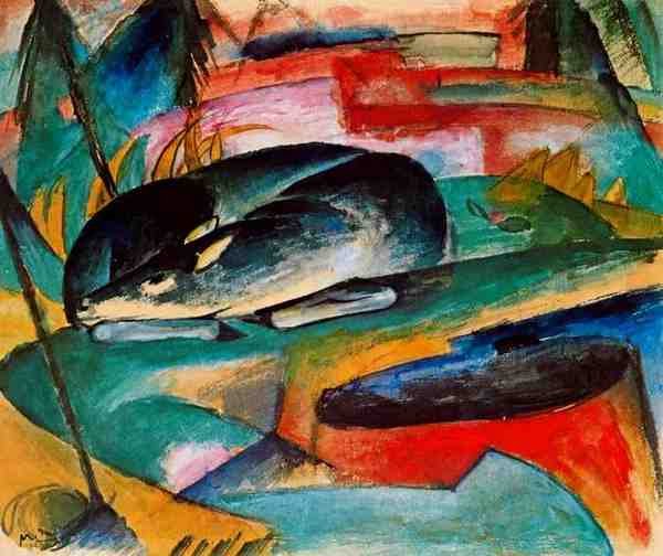 Franz Marc 55 A4 Photo Print