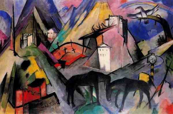 Franz Marc 9 A4 Photo Print