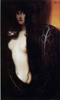 Franz Stuck copy Art A4 Photo Print UK