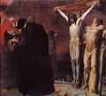 Franz Stuck crucifixion 1892 Art A4 Photo Print UK