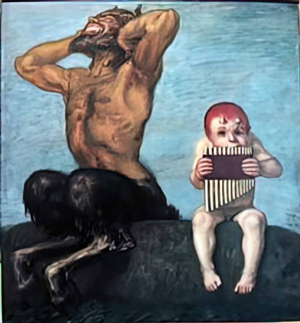Franz Stuck dissonance 1910 Art A4 Photo Print UK
