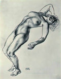 Franz Stuck female nude Art A4 Photo Print UK