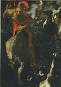Franz Stuck hunt 1899 Art A4 Photo Print UK