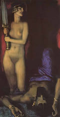 Franz Stuck judith and holofernes 1927 Art A4 Photo Print UK