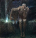 Franz Stuck lucifer Art A4 Photo Print UK