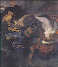 Franz Stuck orestes and the erinyes 1905 Art A4 Photo Print