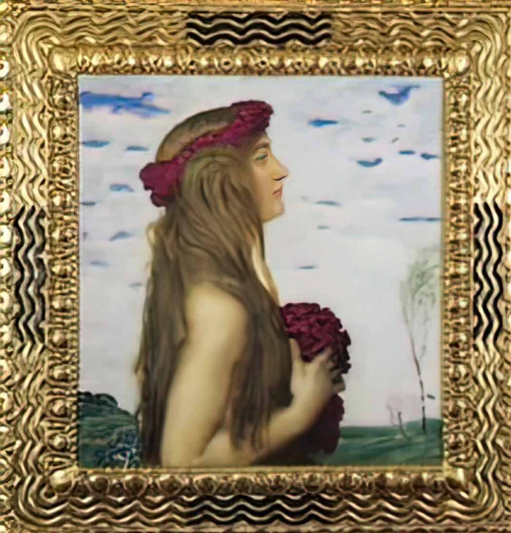 Franz Stuck spring Art A4 Photo Print UK