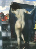 Franz Stuck susanna and the elders 1913 1 Art A4 Photo Print UK