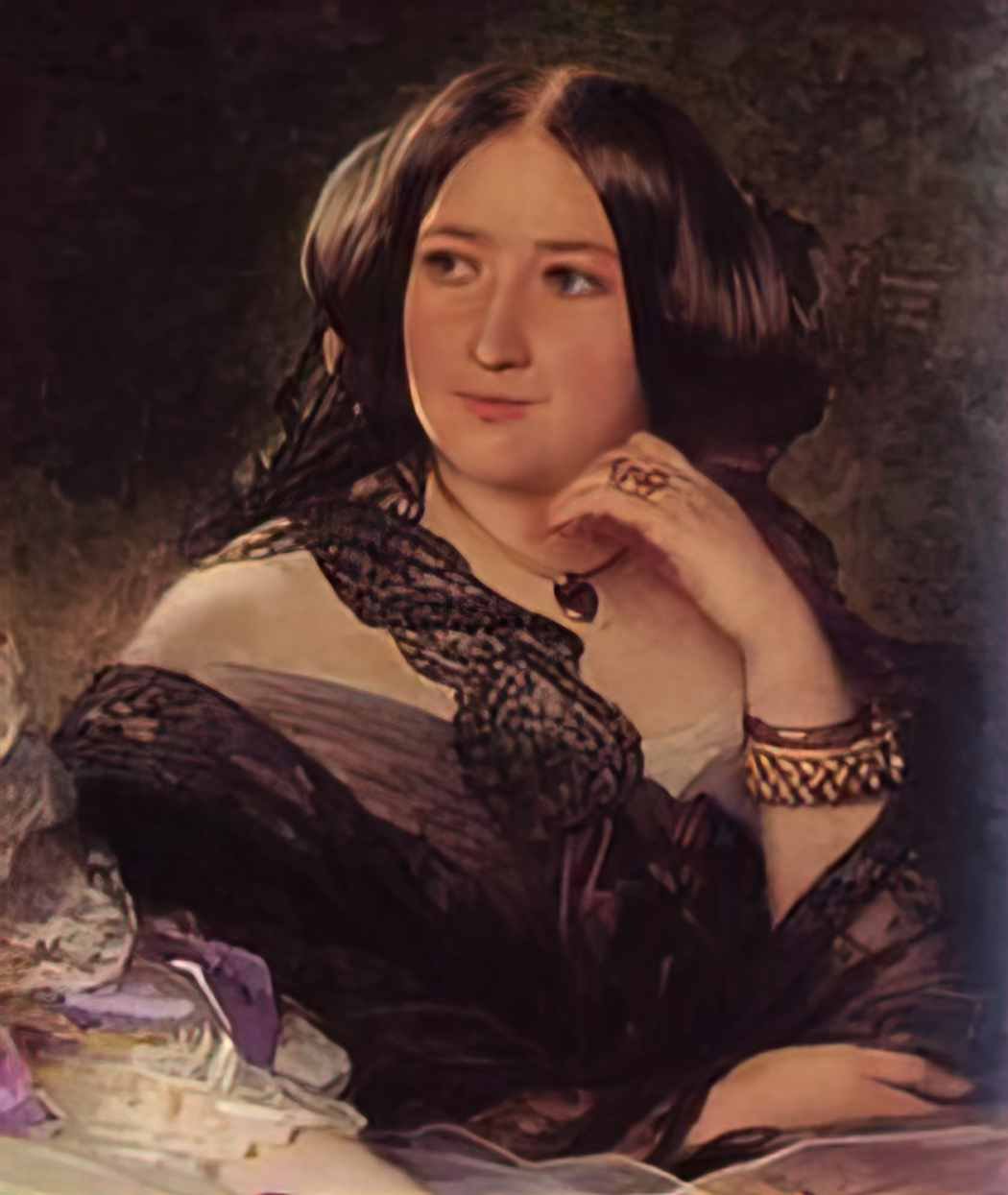Franz Xaver Winterhalter linden d hooghvorst Art A4 Photo Print