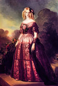 Franz Xaver Winterhalter maria carolina de borb dues sic lies Art A4 Photo Print