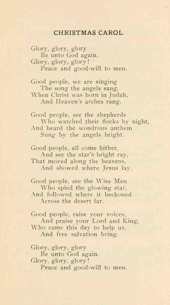 Fraser Donald A The Three Kings and other Verses 1922 Christmas Carol A4 Photo Print