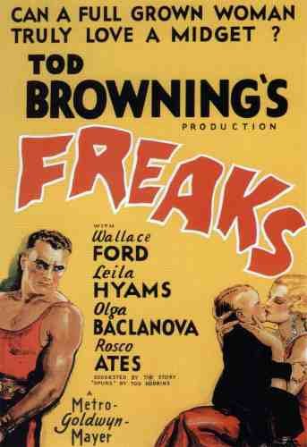  Freaks 02 film star poster A4 Photo Print
