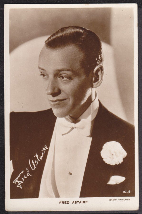 Fred Astaire In Bow Tie Vintage A4 Photo Print