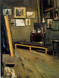 Frederic Bazille studio of the rue visconti Art A4 Photo Print