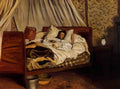 Frederic Bazille the improvised field hospital 1865 Art A4 Photo Print