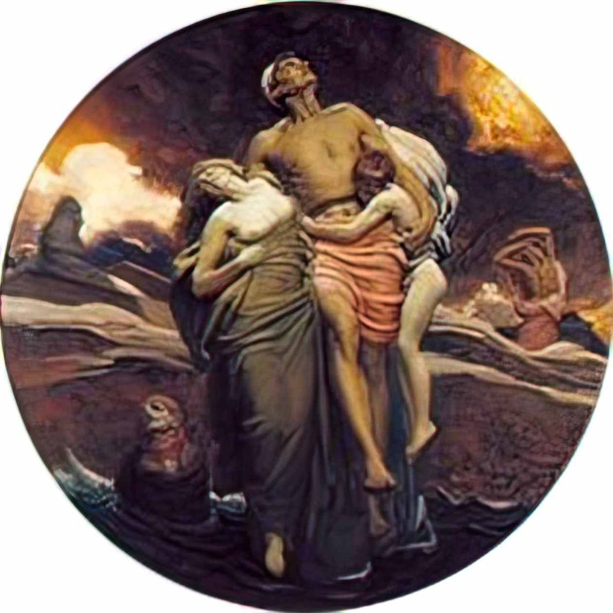 Frederic Leighton and the sea gave up 1891 Art A4 Photo Print