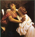 Frederic Leighton orpheus and euridice 1864 Art A4 Photo Print