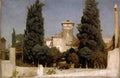 Frederic, Lord Leighton The Villa Malta, Rome A4 Photo Print