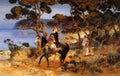 Frederick Arthur Bridgman A Coastal Trail A4 Photo Print