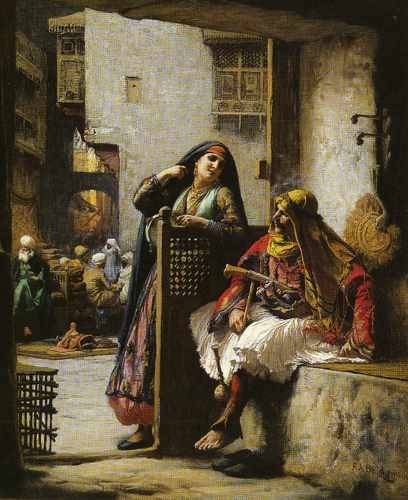 Frederick Arthur Bridgman Cairo A4 Photo Print