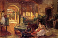 Frederick Arthur Bridgman Orientalist Interior A4 Photo Print