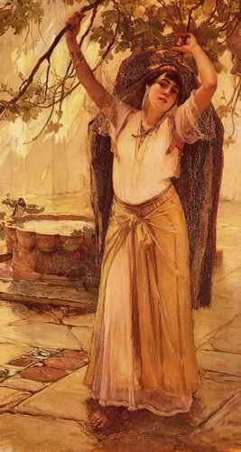 Frederick Arthur Bridgman Spanish Lady A4 Photo Print