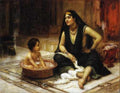 Frederick Arthur Bridgman The Bathing Cove A4 Photo Print