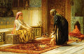 Frederick Arthur Bridgman The First Steps A4 Photo Print