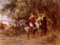 Frederick Arthur Bridgman The Return A4 Photo Print