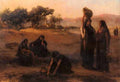 Frederick Arthur Bridgman Women Drawing Water From The Nile A4 Photo Print