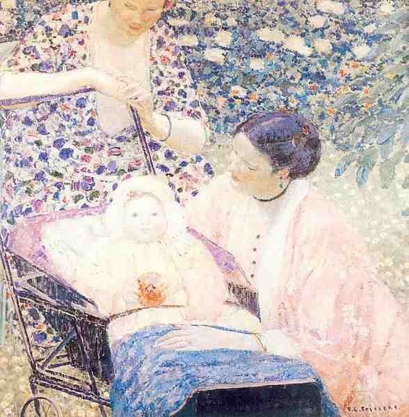 Frederick Carl Frieseke A4 Photo Print