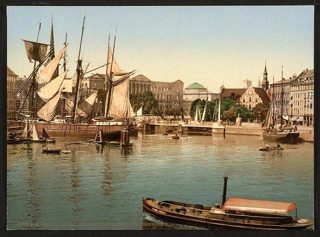 Fredericksborg Castle Copenhagen 2 Vintage A4 Photo Print