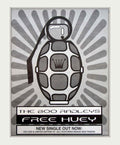 Free Huey Cd Vintage Retro Advert Poster A4 Photo Print