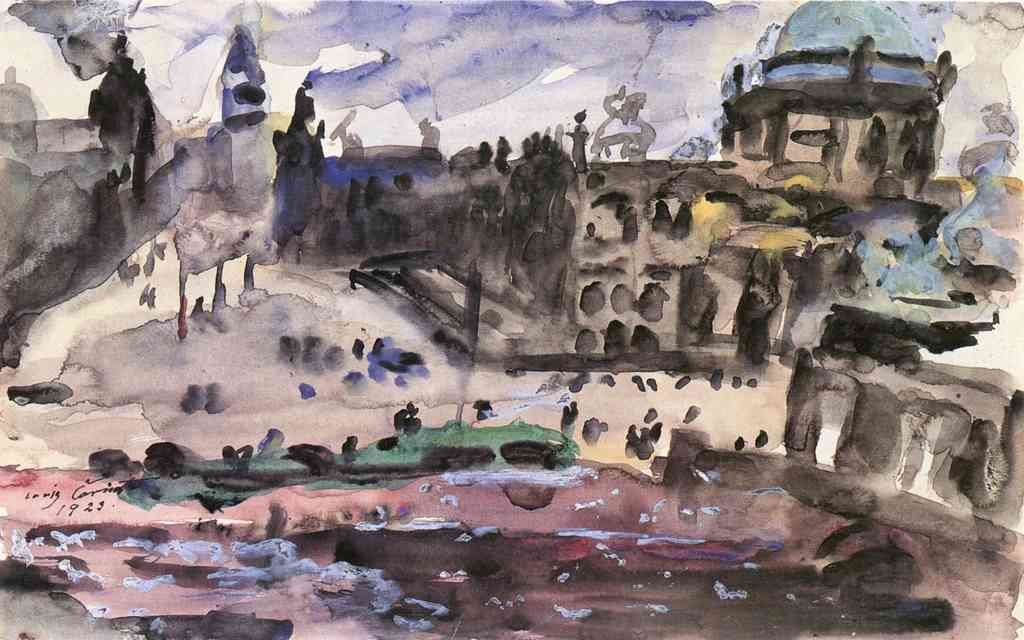 Freedom Castle Lovis Corinth Impressionism European A4 Photo Print